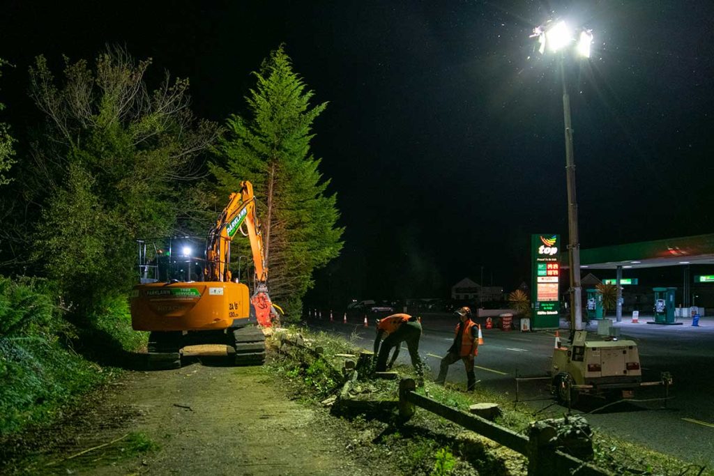 Commercial Tree Care Services night time operations